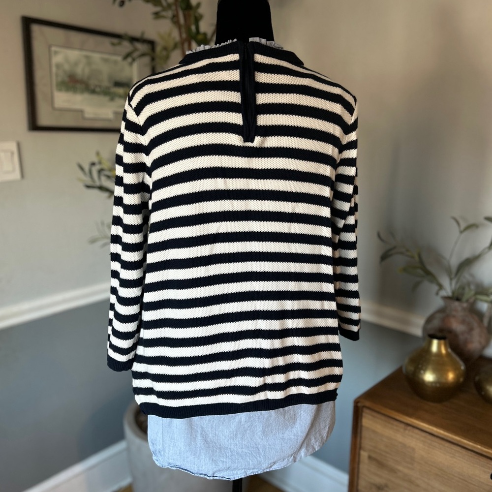 Seraphine Maternity & Nursing Layered Sweater+Tank - Picture 7 of 16